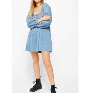 NWT Free People Lou Jean Babydoll dress size Small